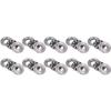 10Pcs Thrust Ball Bearing Single Direction Accessory Replacement Set Kit for Equipment51200