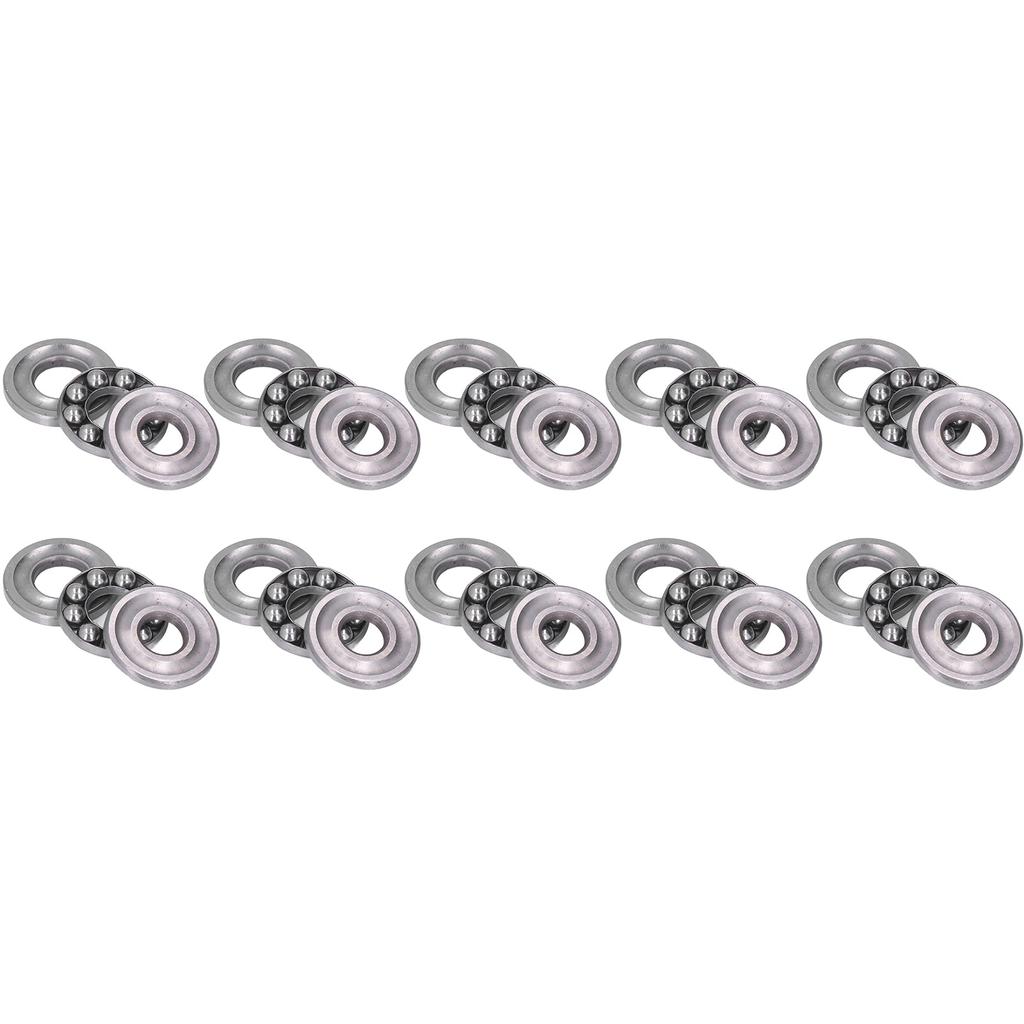 10Pcs Thrust Ball Bearing Single Direction Accessory Replacement Set Kit for Equipment51200