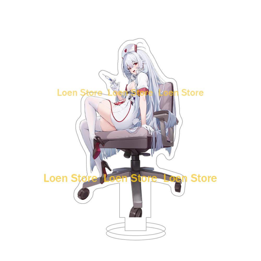 Azur Lane Official character Raffaello Taihou mimoza Santa Fe Scylla Repulse Franklin Anime figures Acrylic stand desk ornament