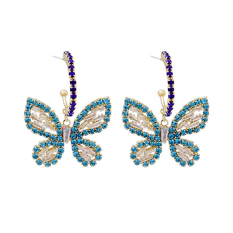 2025 new small fresh three-dimensional flower earrings light luxury high-end dopamine spring and summer super fairy versatile earrings