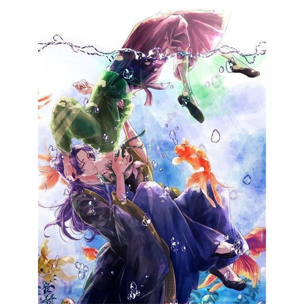 1PCS Apothecary Anime Diamond Drawing Kit Diamond Handmade Art Adult Gift Home Decoration