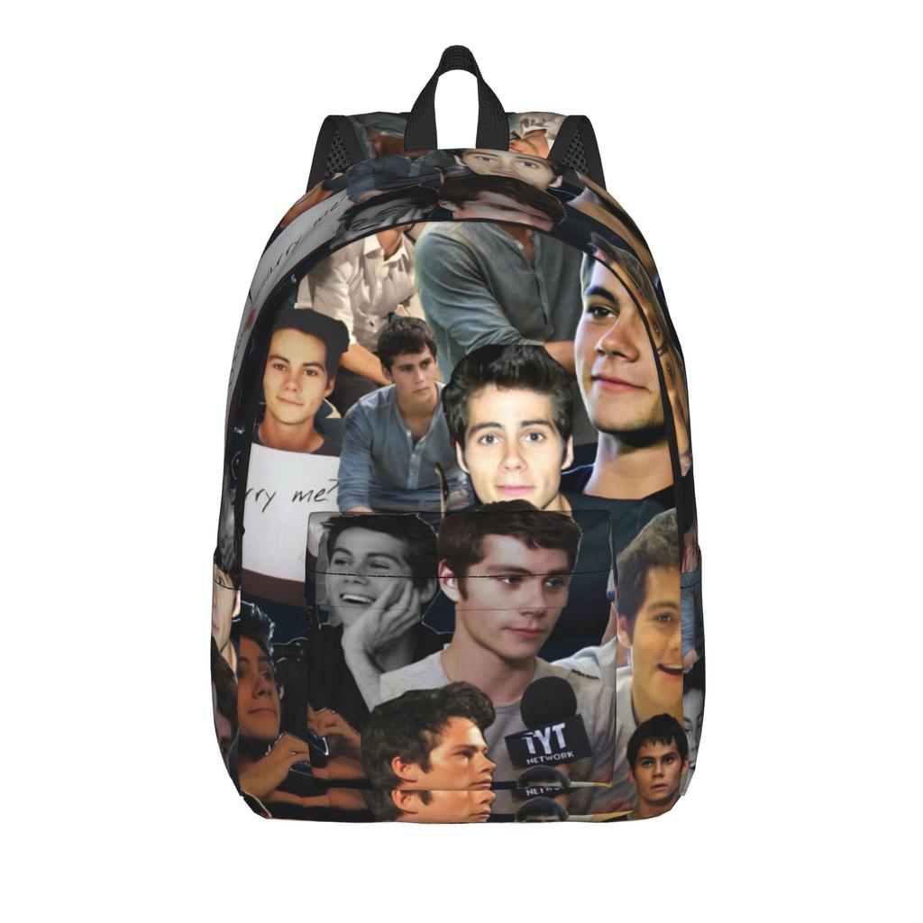 Dylan Obrien Actor Style Knapsack Lightweight High School Work Daily Pack for Men Women Laptop Computer Carry Carrier
