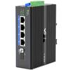 Huigu Industrial POE Fiber Optic Converter Switch