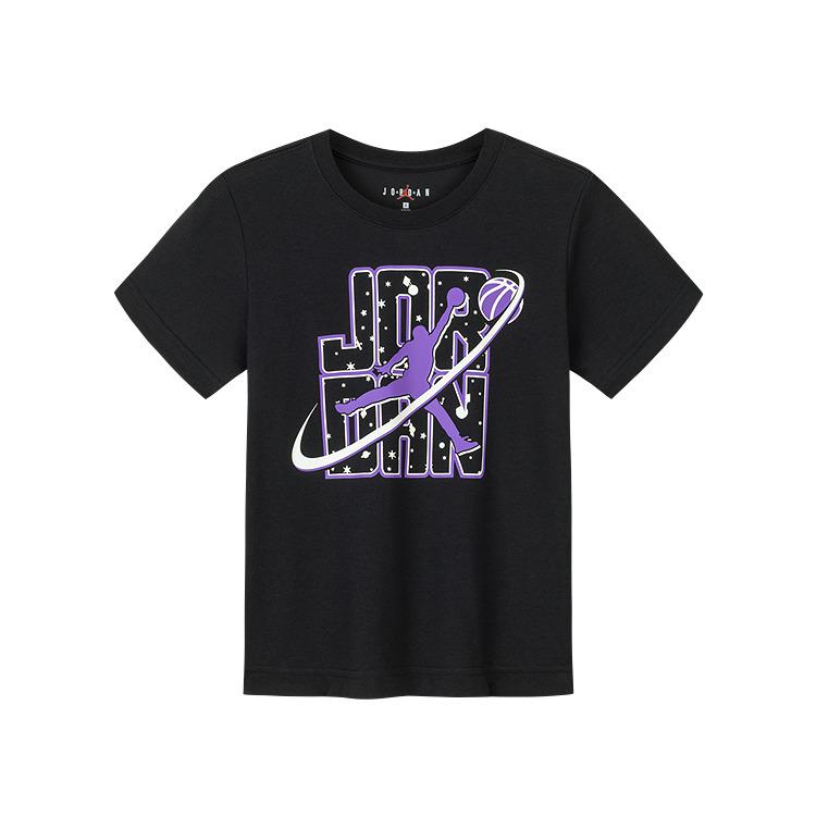 Jordan T Shirt Jet Black Teenagers JD2432055 4