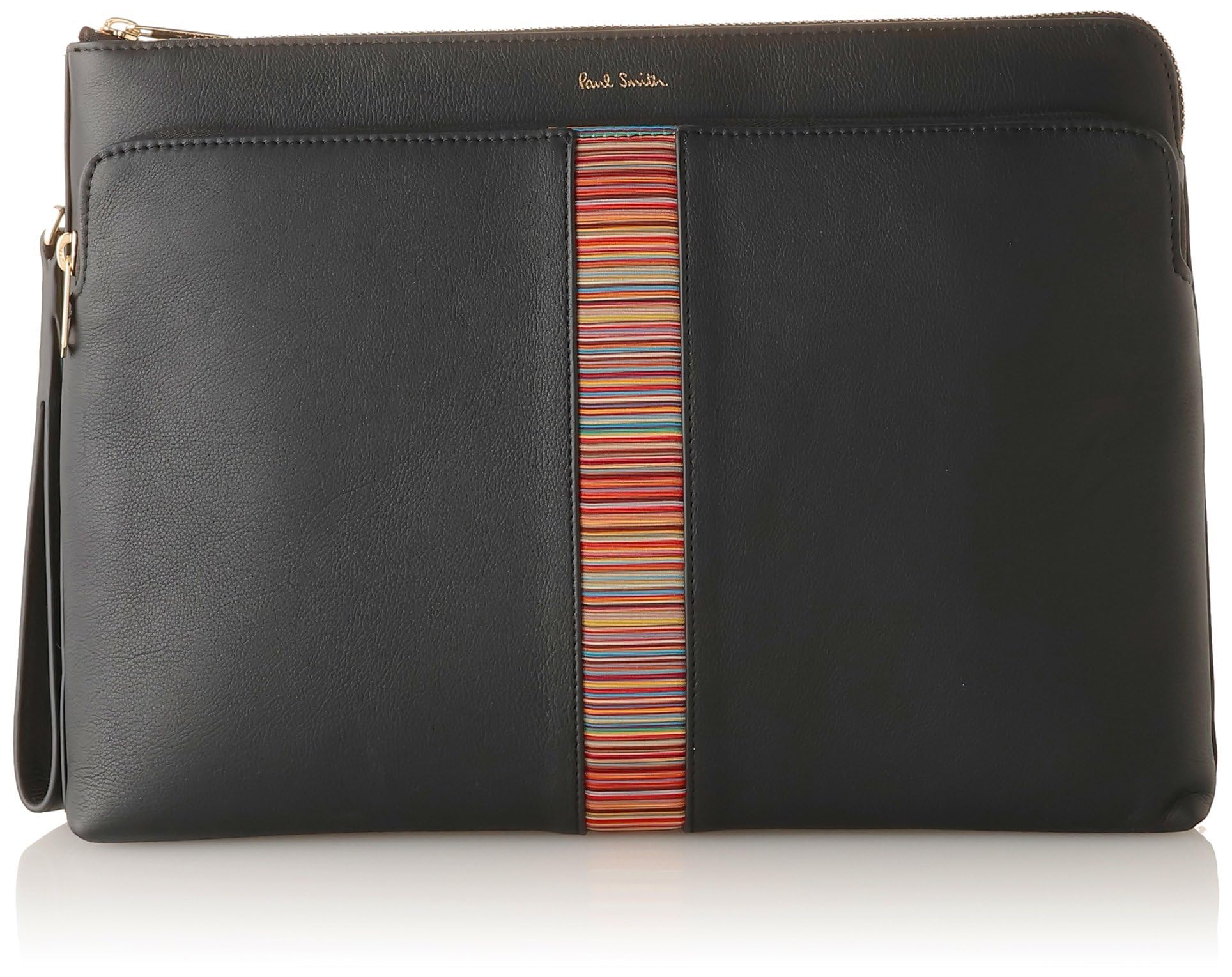 

Paul Smith 6797 BMULTI Clutch Black Men s Bag, [Used] чорний