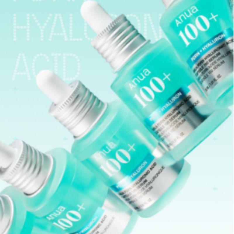 Anua PDRN Hyaluronsäure Kapsel 100 Serum & Feuchtigkeitscreme Set (Serum 30ml + Creme 30ml)