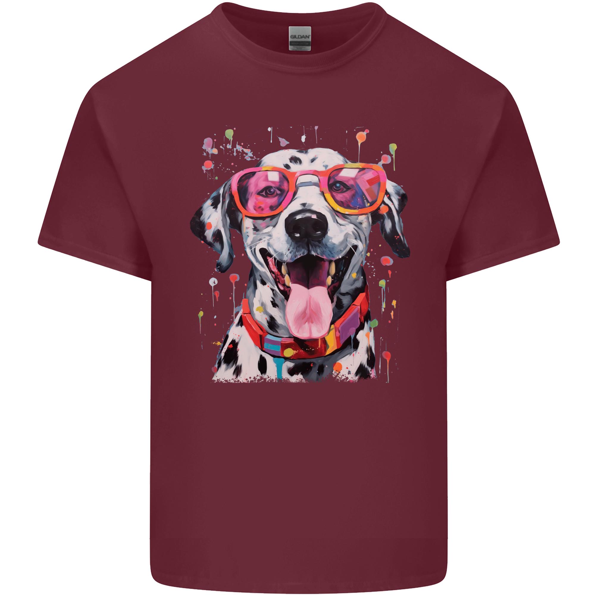 Atistic Dalmation Dog Unisexs Light Cotton TShirt S