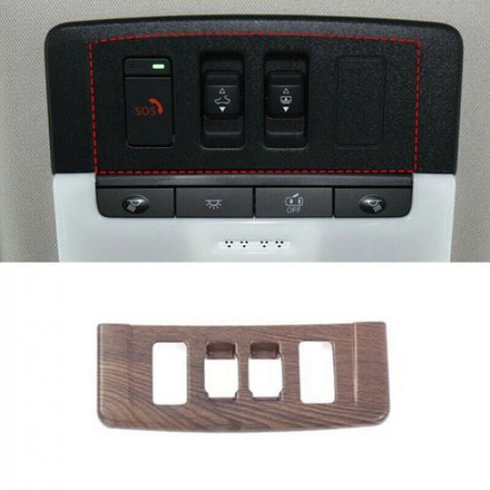 Peach Wood Grain Front Reading Lamp Light Cover Trim For Nissan Rogue -2024