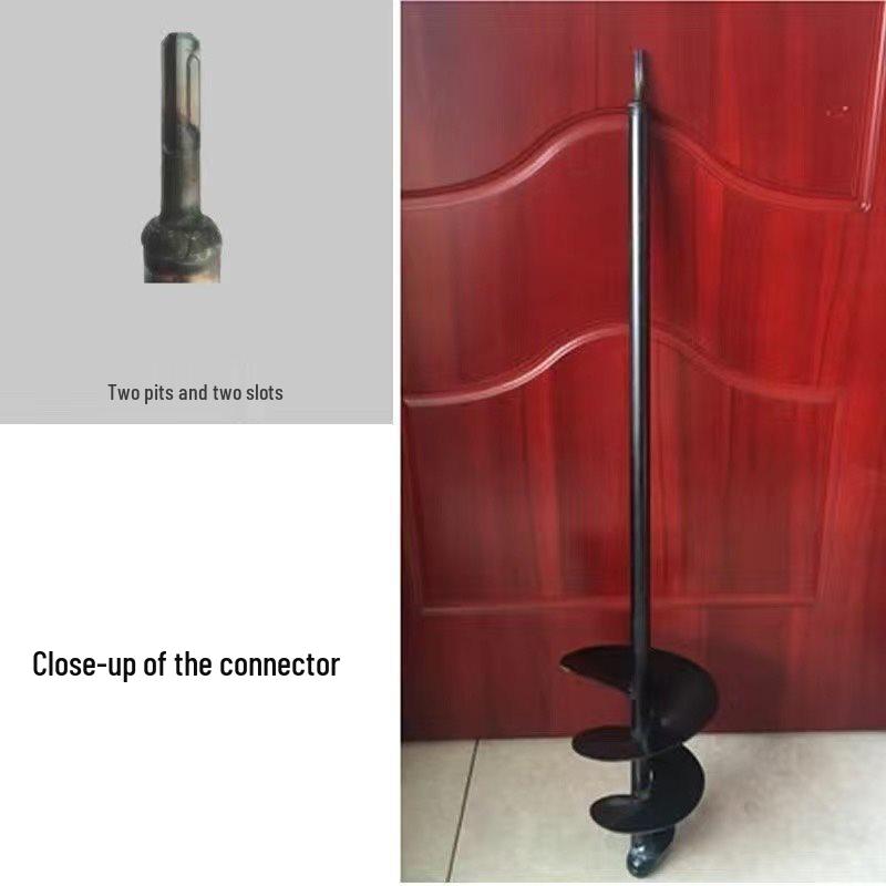 Stainless Steel Dual-Use Mixer: Cement & Sand Plastering Rod with Electric Hammer