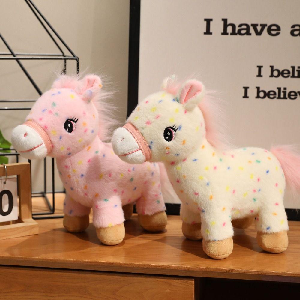 Lucky Horse Horse Mascot Stuffed Animal Soft Horse Plush Doll Pentant  Chinese New Year Gift