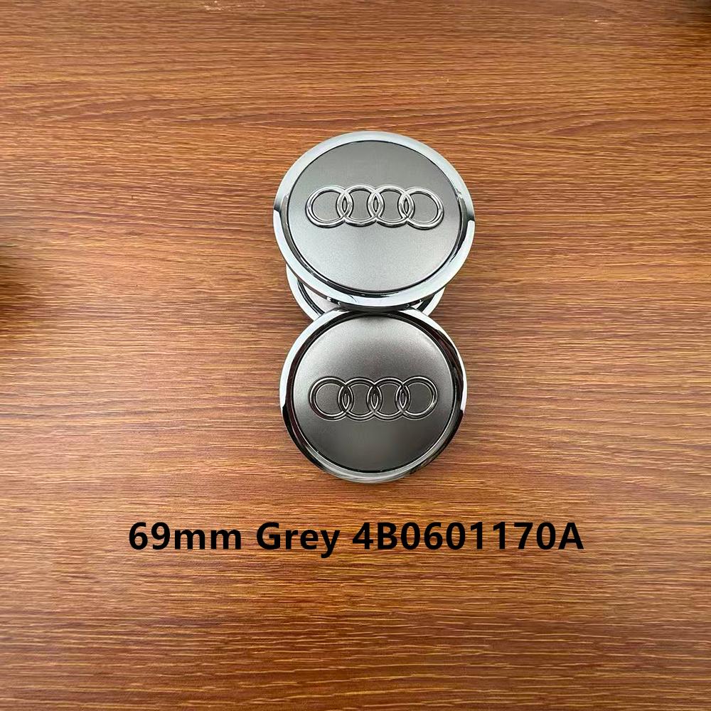 Car Wheel Center Cap Hub Covers 4PCS 60mm 61mm 68mm 69mm 135mm for Audi A1 A3 A4 A5 A6 A7 A8 Q3 Q5 Q7 S3 S4 S6 Accessories