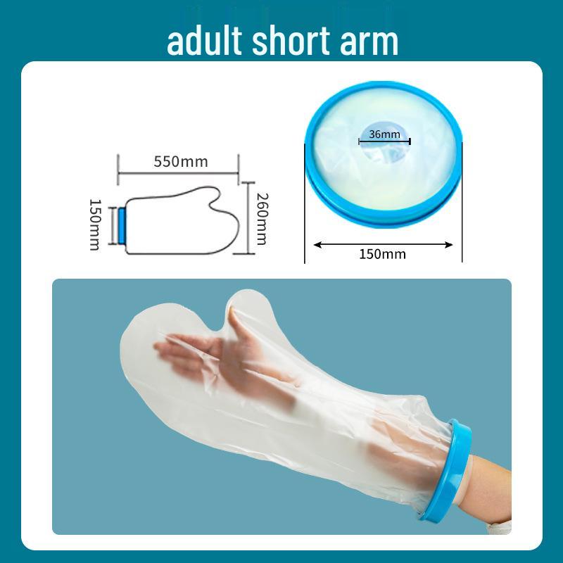 Waterproof Adult Cast & Wound Protector for Knee, Leg, Ankle, and Hand