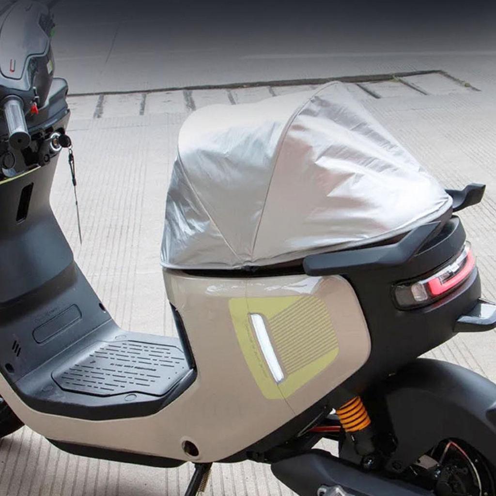 Eelectric Motorcycle Seat Sun Cover Foldable Compact Easy To Install Replacement Protection for