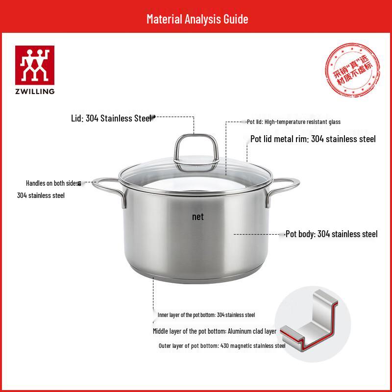 ZWILLING NovaPlus 24cm Stainless Steel Multi-Function Cooker