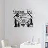 Retro Metal Wall Art for Salon - Nail Beauty Sign Home Decor, Unique Durable Gift