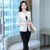 White Sunscreen Coat Women's Spring and Summer Casual Short Style with Lace Suit Thin Casual Top