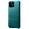 For Honor Play 60 Plus 5G Case Calf Texture PU Leather Hard PC Protective Phone Cover