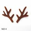 Handmade Brown Simulation Deer Antlers Christmas Decor DIY Cosplay Headband Deer Antlers Simulation Antlers Accessories