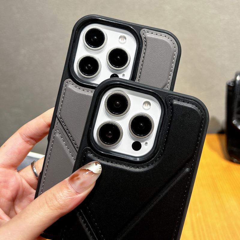 Luxury Multi Function Wallet Card Phone Case For Iphone17 16 15 14 Plus 13 12 Pro Max 11 PU Holder Wristband Soft silicone Cover