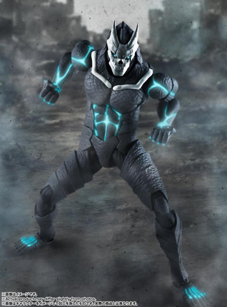 Kaiju 8 190mm Articulated Figure Made of PVC and S.H.Figuarts No. (approx. Tall) - Pre-painted, ABS.