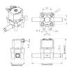 Quick Plastic Solenoid for Valve Electric for Valve RO Water Reverse Osm