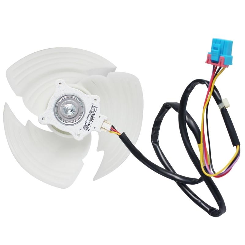 Heavy Duty 12V 1A 4Pin Condenser Fan Motor Replacement Part For EAU62863101 EAU63103302 AP6235485 4509126 Refrigerator