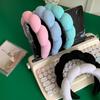 Spa Headband For Women Sponge Headband Face Washing Cute Cloud Thick Hairband For Shower Makeup Skincare