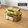 Multi-Layer Anti-Odor Food Storage Box for Rapid Freezing and Fresh-Keeping In Refrigerator/Freezer