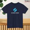 Camiseta da Casa de Produção de Filmes Screen Gems Preta/Azul Marinho/Branca/Cinza/Azul Claro/Vermelha Camiseta Unissex