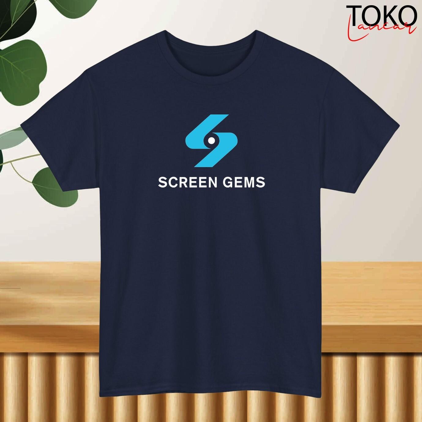 

Screen Gems Movie Production House T-Shirt Black/Navy/White/Grey/Light Blue/Red Unisex T-Shirt XL