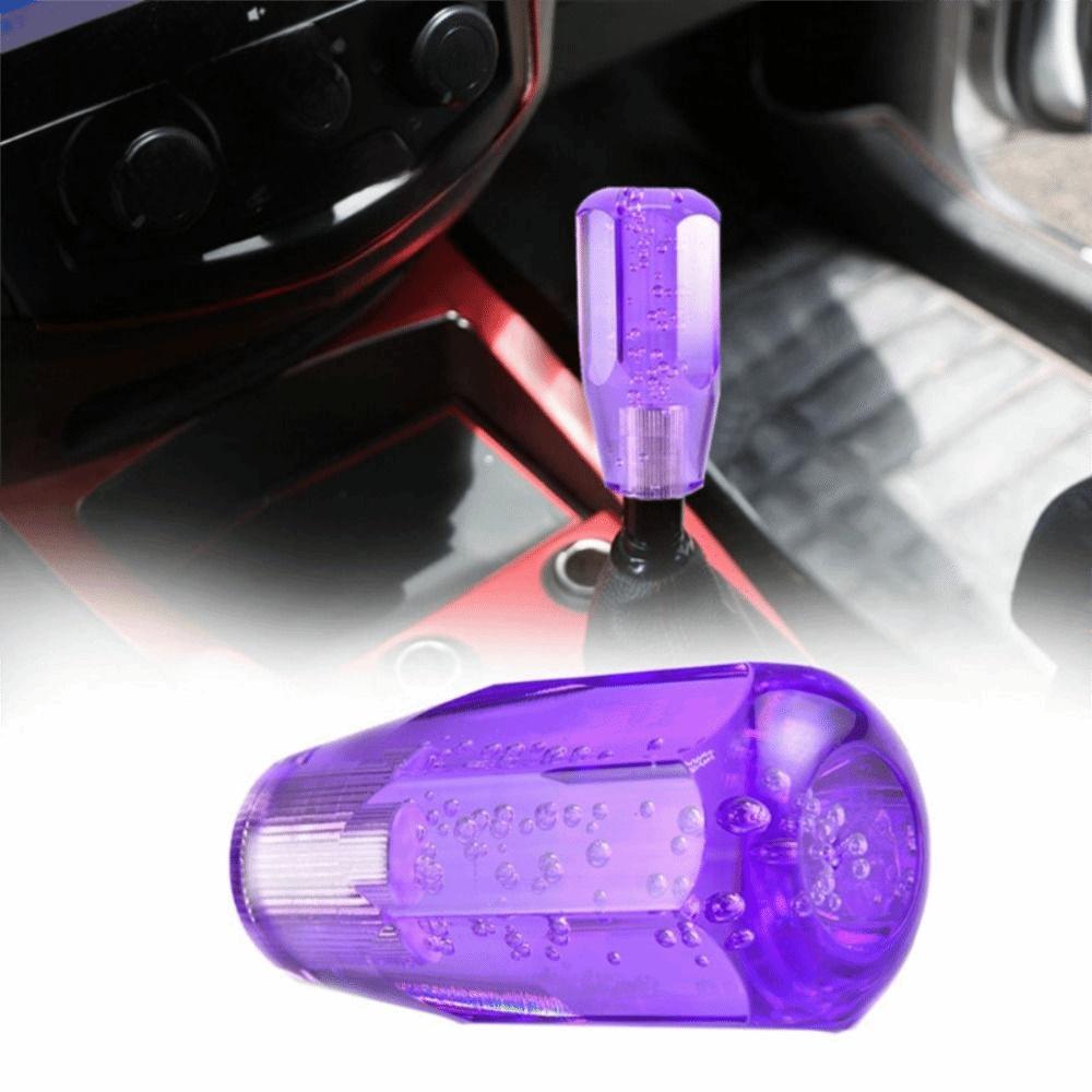 Crystal Transparent Gear Shift Knob Bubble Design Manual Shift Knob  Manual Transmission
