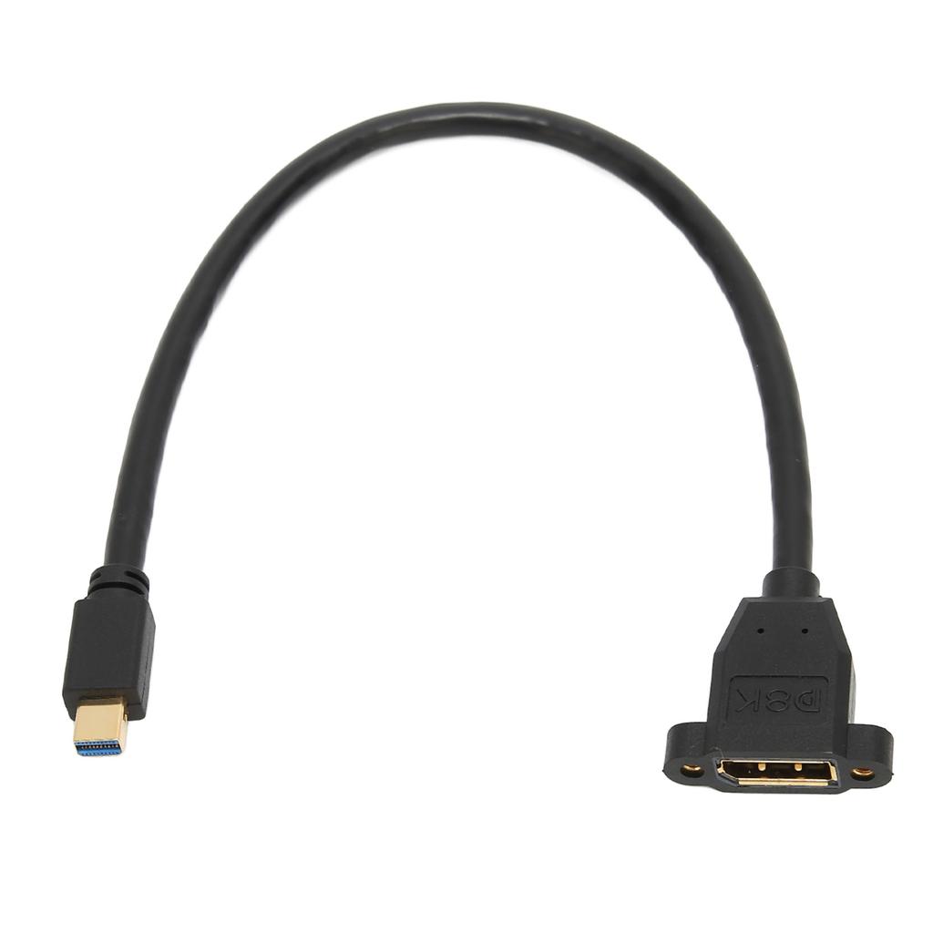 Mini Displayport to Displayport Mini DP Male to Female 8K 7680x4320 60Hz Safe Stable Mini DP to DP