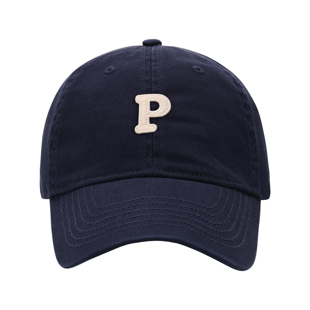 Letter P Duckbill Cap Casual Fashion Versatile Street Baseball Cap Couple Hat Shopping Date Fashion Item