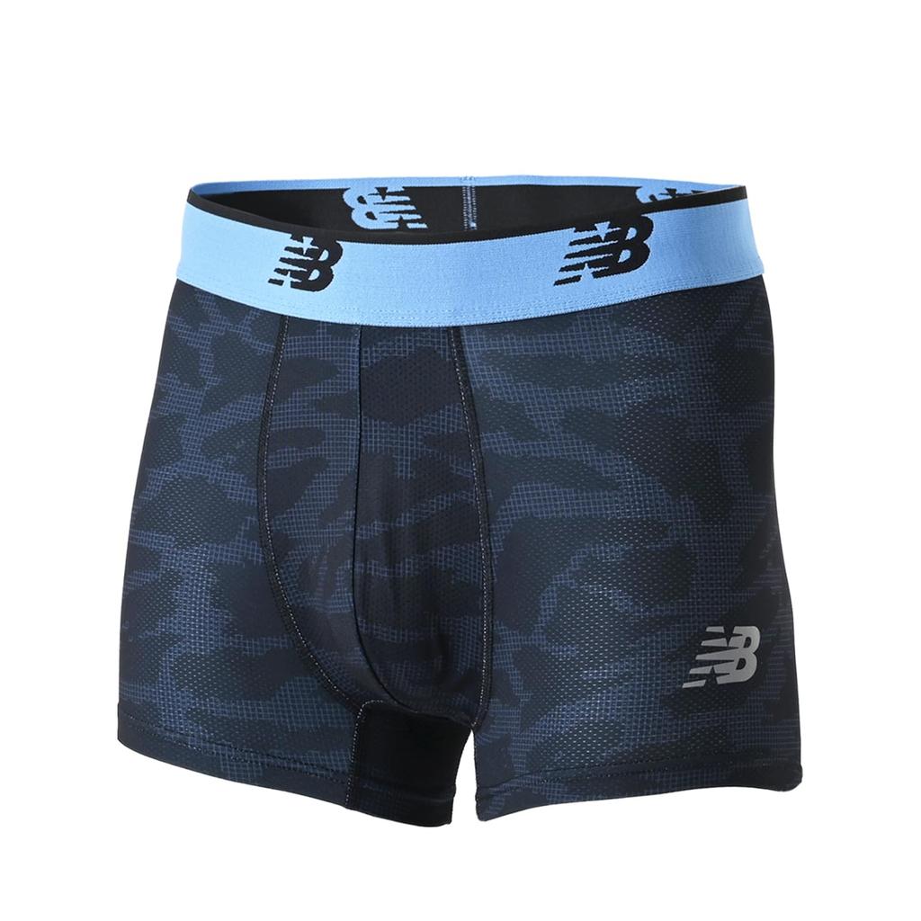 Boxer Mesh 3 Front 3 Quick 3 MYL L [New Balance] Briefs, Boxers, Inch, Closure, Pack, Men's (LAU13048), Dry, Pack, (Mercury Blue/Essential
