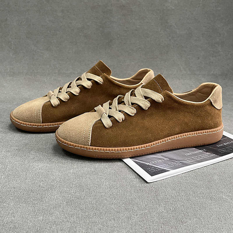 Herren Wildleder Freizeitschuhe Slipper Loafer Bequeme Fahrmokassins Weiche Sohle Walking Casual Schuhe Herren Schwarz Braun