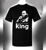 Martin Luther King Jr 100% Cotton T-shirt Mens Tees Top Black History Civil Rights Black Lives Matter