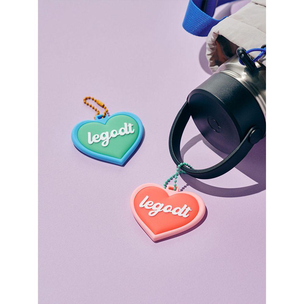 

LEGODT Lego Tumku Heart Mirror Keychain (2 colors) pink
