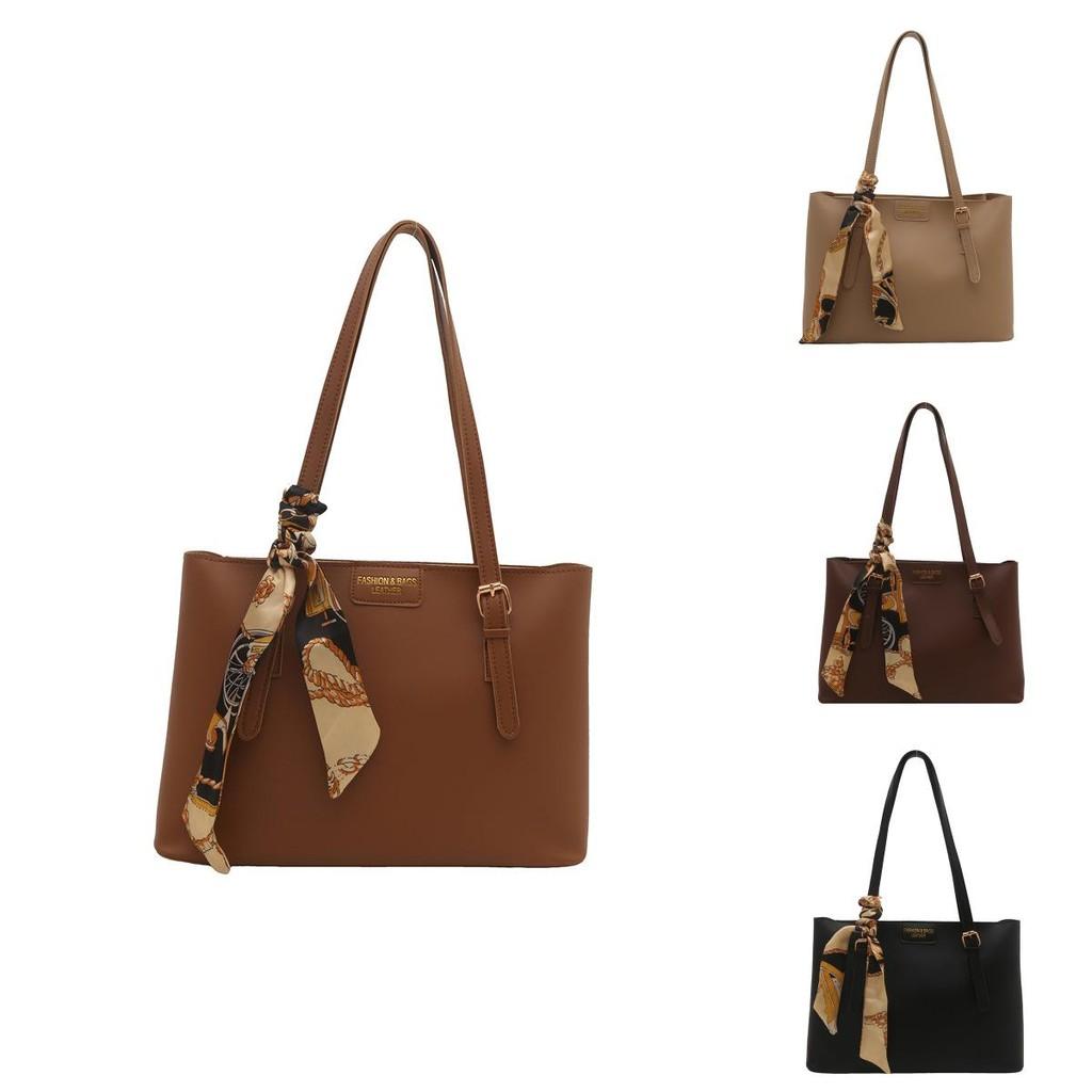 Modern And Sophisticated Large Pu Shoulder Tote Bag For Women With Phone Pocket