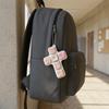 Cute 9 Keys Button Keycap Portable Push Button Clicker Keychain Decompression Keychain Pass The Time