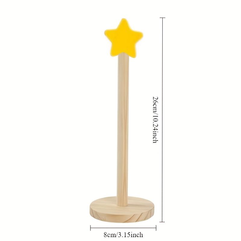 [Hair Accessory Organizer]Vintage Style Star Wooden Hair Accessory Organizer-for Headbands,Clips and Jewelry Display Rack,Hair Accessories Storage Box