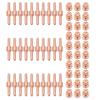 Electrode Nozzle For PT31 Long Electrode Tip Welding Accessories 40A 60pcs For PT-31 Cutting Torch New Practical