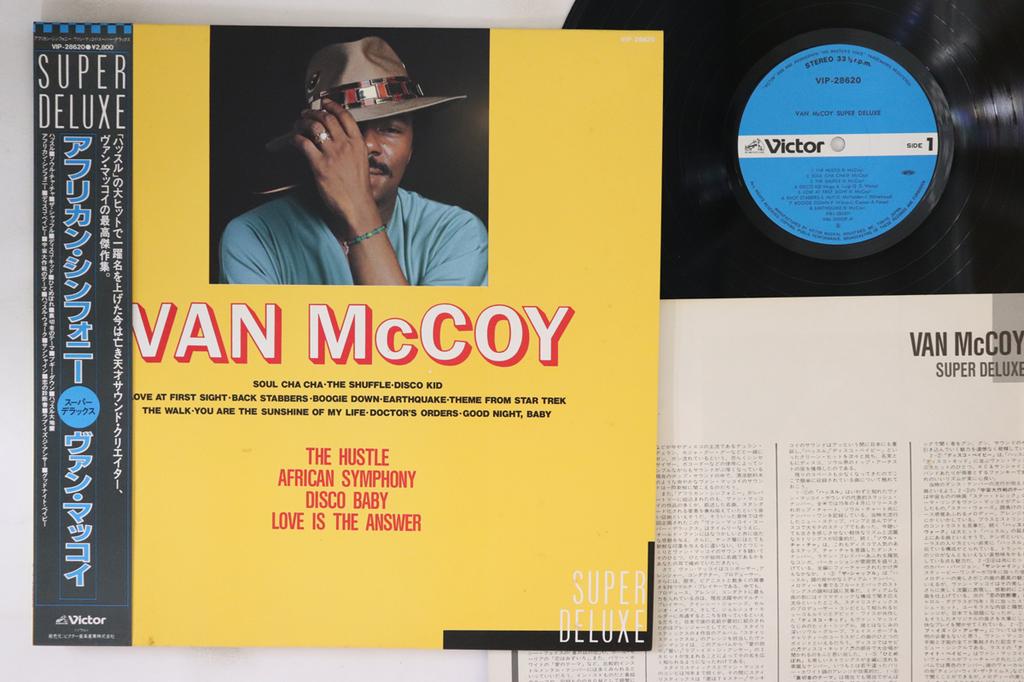 LP Schallplatte VAN MCCOY - Super DeLuxe VIP28620 VICTOR 1983 Japan Obi Soul/Funk Gebraucht