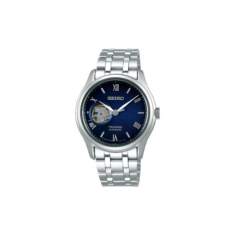 SEIKO Presage Series Classic Trend Automatic Steel Strap Men s Watch Blue Dial SARY173 синий