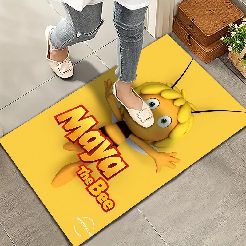 Maya Bee Carpet Rug for Living Room Bedroom Home Sofa Decoration,Kids play Nonslip Floor Mat