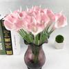 10Pcs Artificial Flowers Real Touch Calla Lily Decorative Fake Calla Lily  Home Decoration
