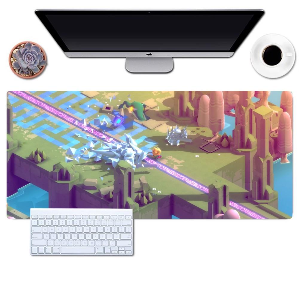 Tunic Game Mousepad Gaming Office Desk Pads Large For Computer NonSlip Lockedge Mouse Pad
