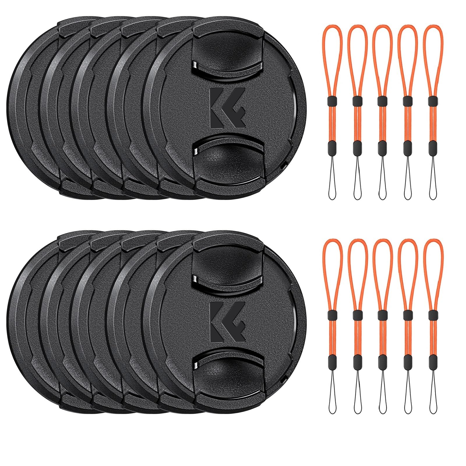 

Concept Lens Cap 82mm set 10 lens caps 10 straps Lens protection cap Inner type K&F 20-piece [In-house development] + anti-loss One-touch