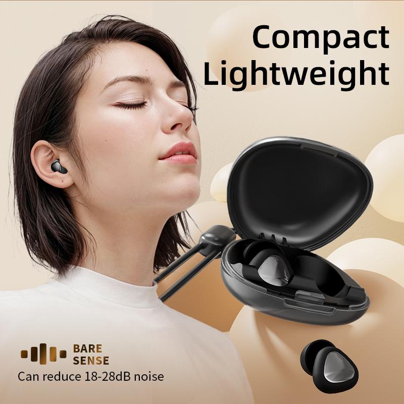 Explosive New Reusable Silicone Noise Reduction Earplugs-Eco-friendly Lightweight Intrinsically Safe for Sleeping