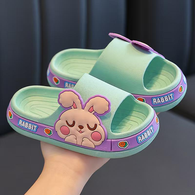 Summer Cartoon Kids' Slippers: Cute, Non-Slip Indoor Footwear for Boys & Girls