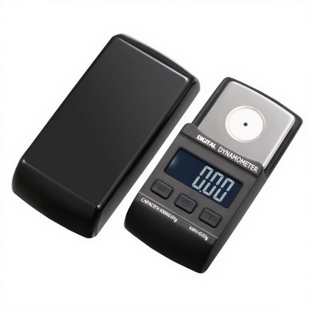 Portable Audio Needle Pressure Gauge Backlight Design Stylus Force Gauge Record Measurement